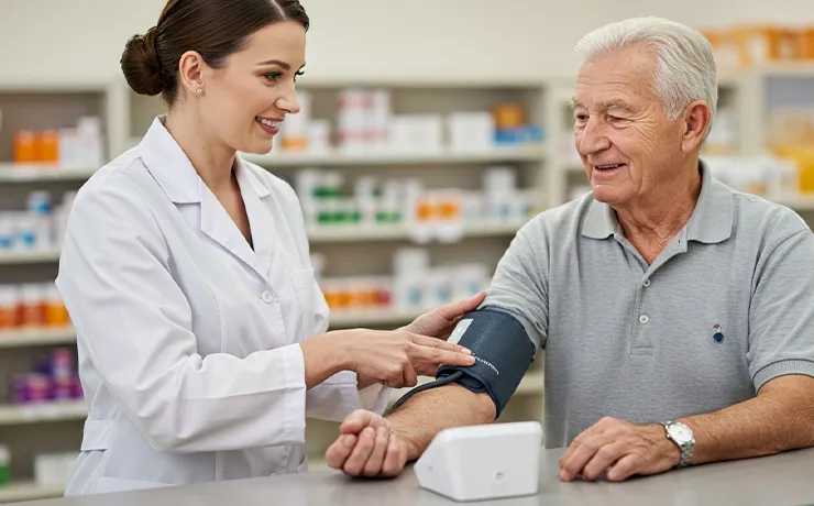 Pharmacy Blood Pressure Screenings: Quick and Accurate